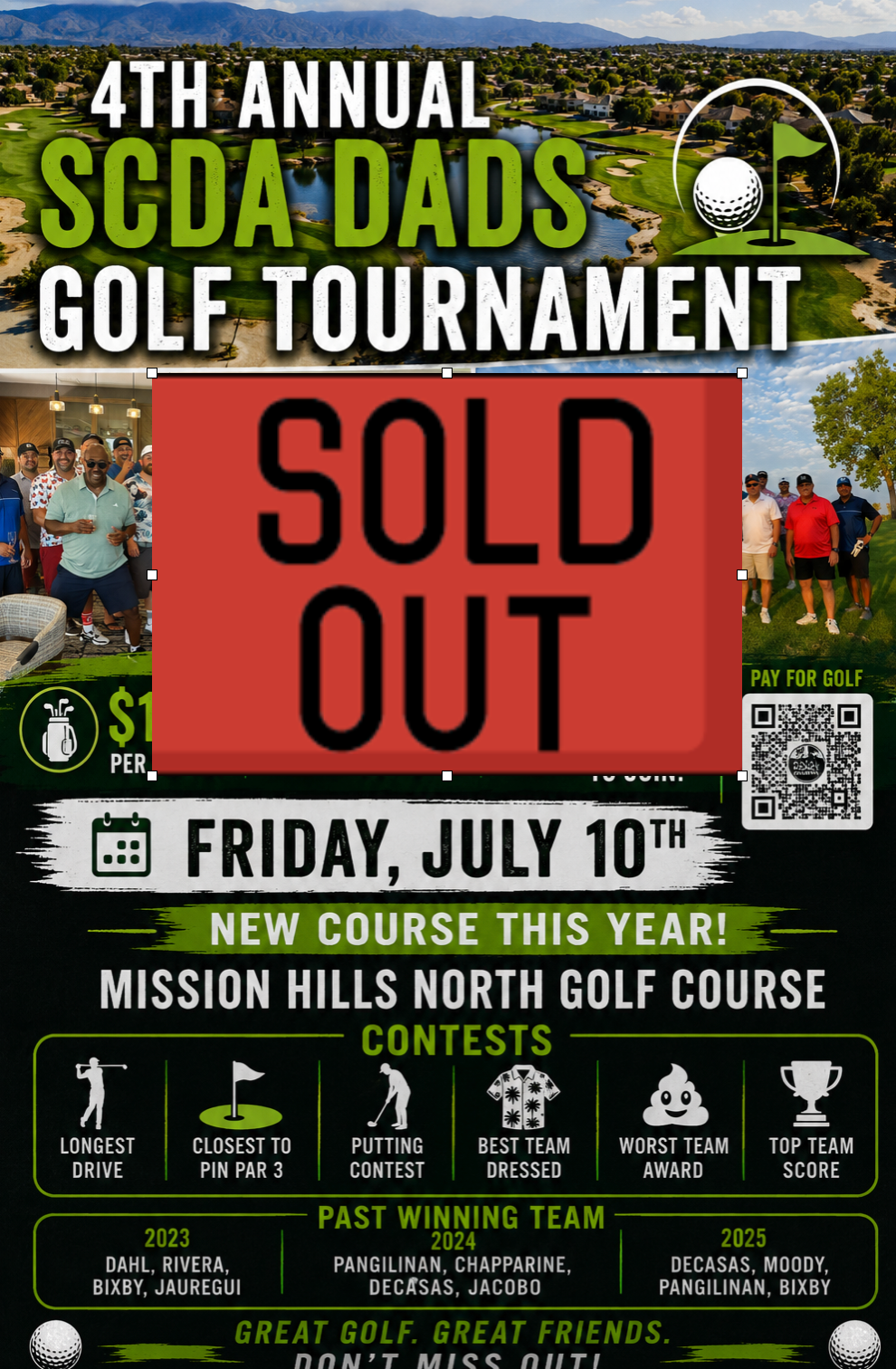 4th Annual SCDA Golf Tournament